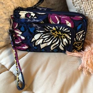 Vera Bradley Floral Print Wristlet
